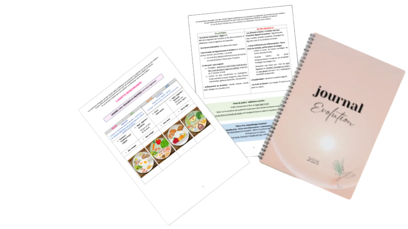 Livret et fiche alimentaire
